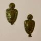 Mid-Century Swedish Wall Sconces in Antique Brass