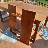 Large oak table circa 1940