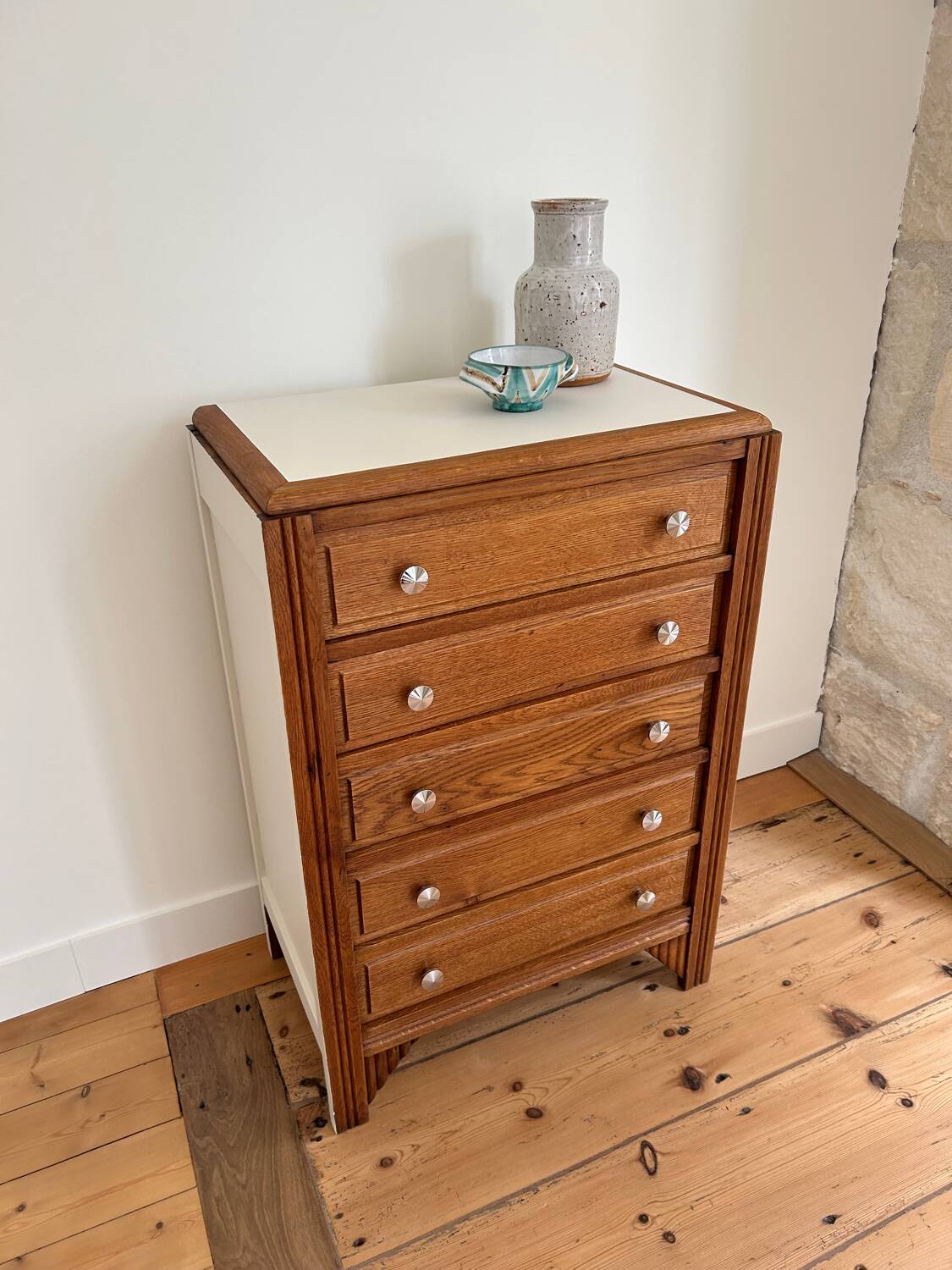 Chiffonnier / Commode Art Deco restaurée