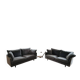 SITS Julia sofa pair – Dedar Silver velvet – excellent condition