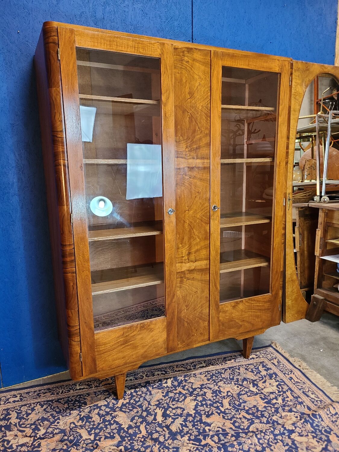 Art deco display case circa 1930