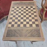 walnut game table