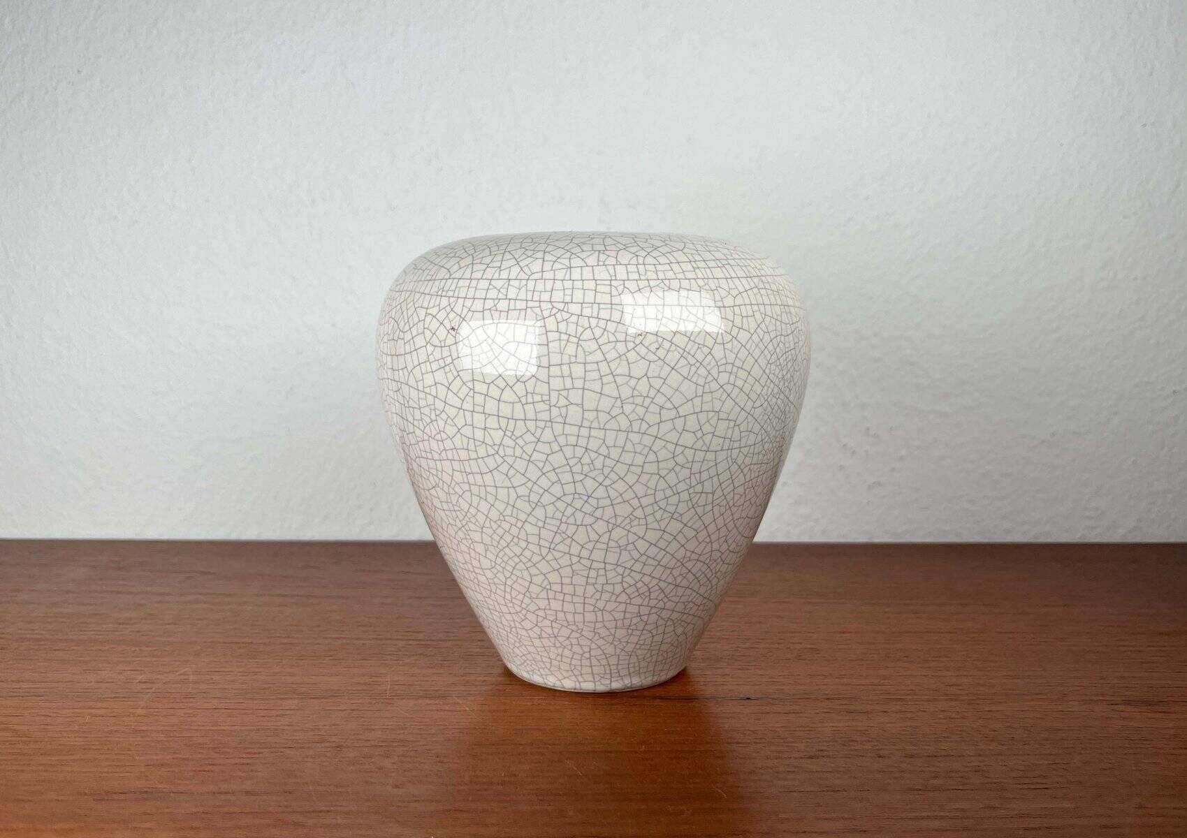 Modern West German ceramic vase from the mid-century WGP by Silberdistel Keramik, 1960s.