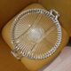 Round glass dish
