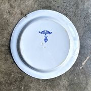 Round iron clay dish, “Drouot” service