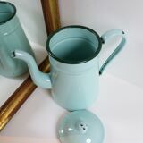 Water green enamelled coffee maker