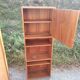 Pair of vintage column bookshelves from the 60s-70s Scandinavian style.