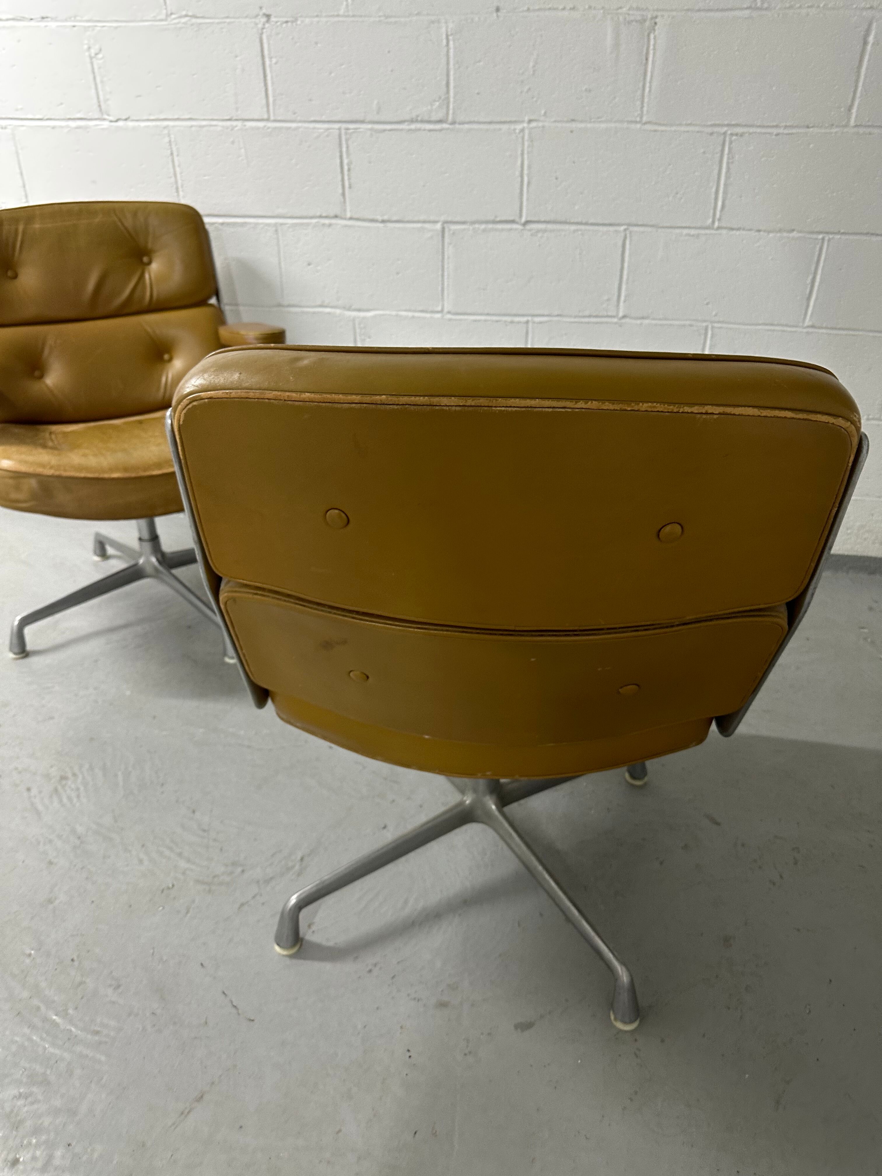 Lobby  Chair Charles & Ray Eames Édition édition Herman Miller Vintage