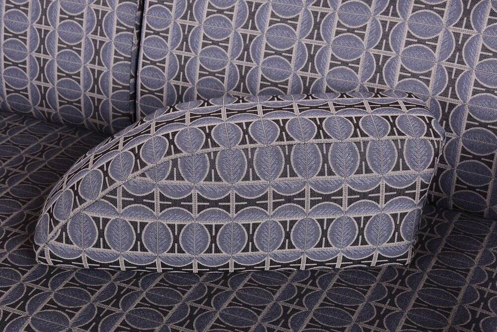 Bauhaus Sofa in Chrome and Fabric from Robert Slezak, Czech, 1930s