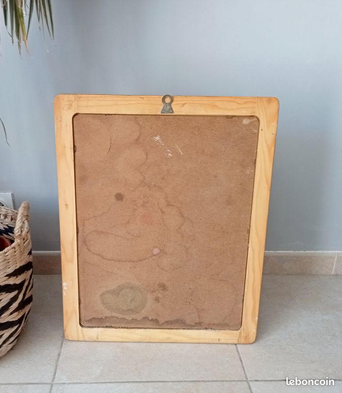 Vintage mirror 70s/80s 60*48