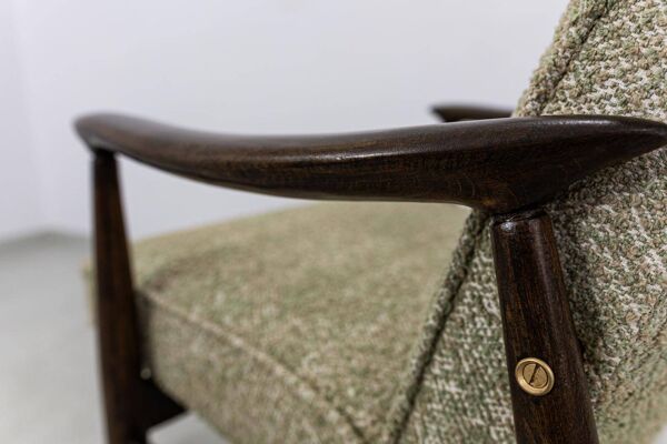 Fauteuil Mid Century Gfm 87 par Juliusz Kędziorek, Gfm, Pologne, années 1960