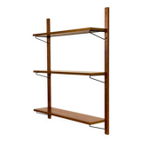 Danish Mid Century Teak Shelving System | Set of 3 Wall Shelves | Scandinav