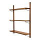 Danish Mid Century Teak Shelving System | Set of 3 Wall Shelves | Scandinav