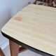 Tabouret en bois et Formica vintage