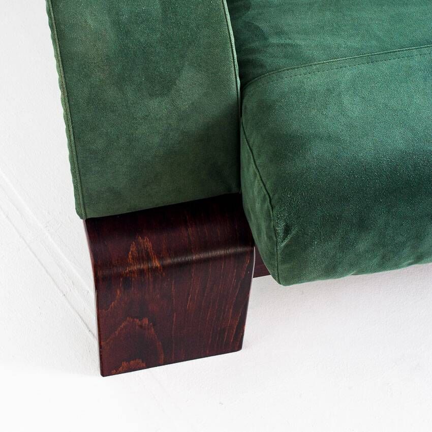 Vintage 3-4 seater canapé in alcantara. Åke Fribyter for Nelo Möbel 90s.