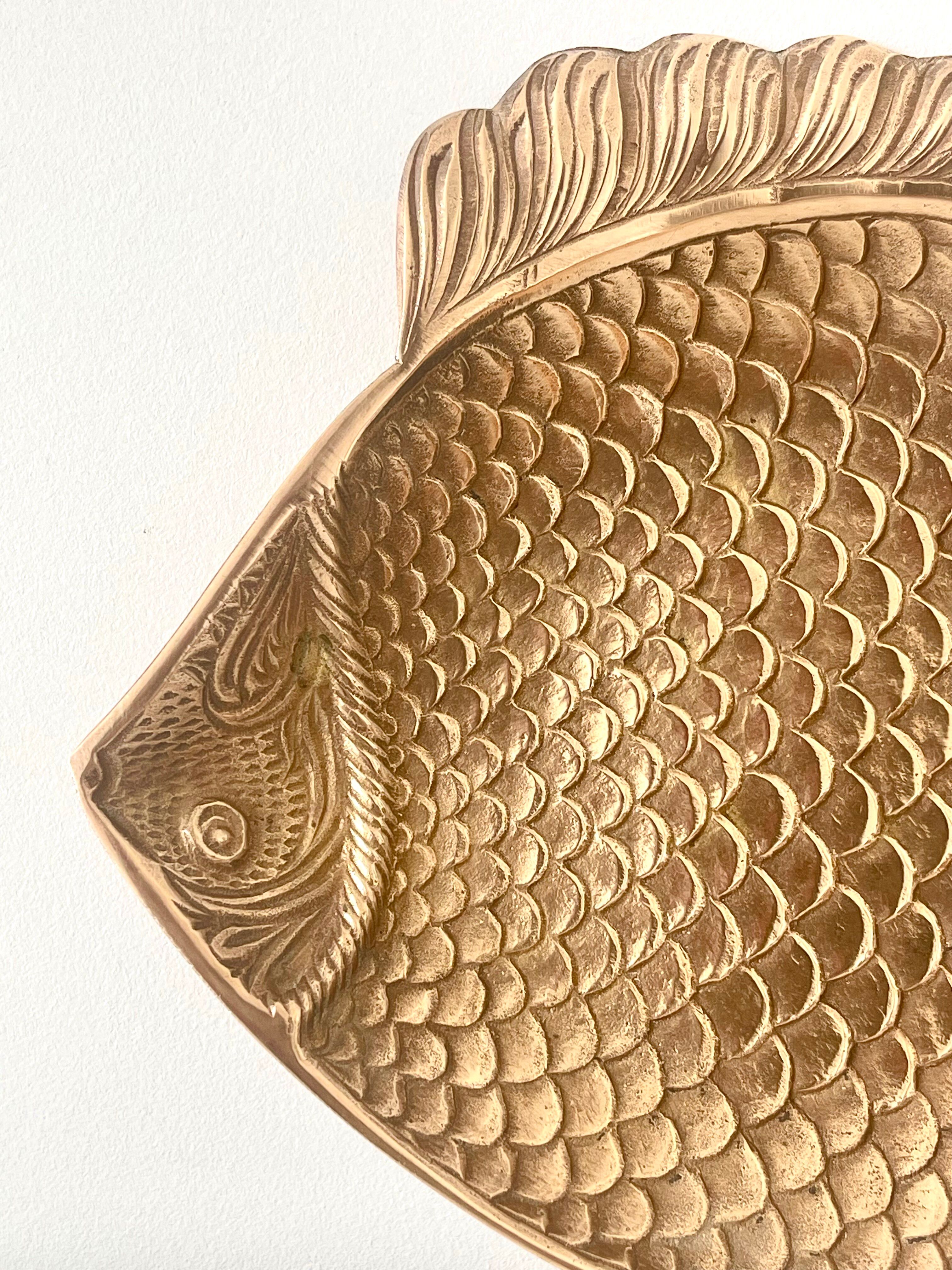 Brass catchall from the 1970s