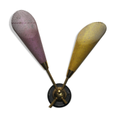 Double wall sconce