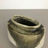Ceramic Studio Pottery Object Vase by Bruno and Ingeborg Asshoff, Germany, 1960s