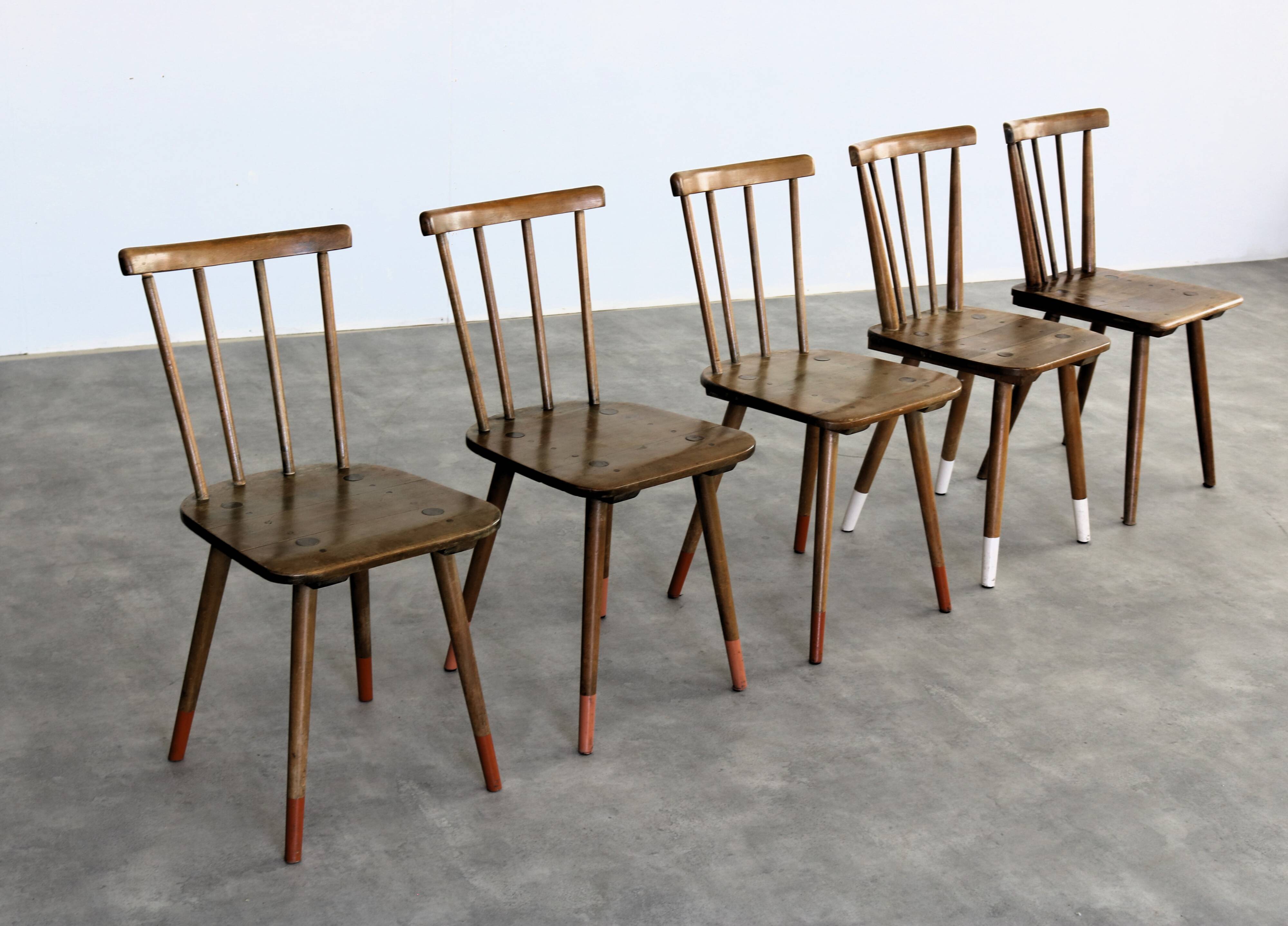 ensemble de 12 chaises de salle à manger en chêne