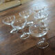 Lot of 6 Old Glass Champagne Cups