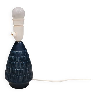 Table lamp from Danish Søholm, model 1011, in blue glaze