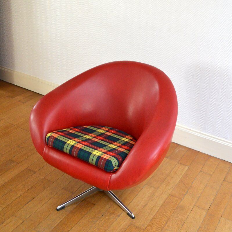 Armchair shell 60s vintage