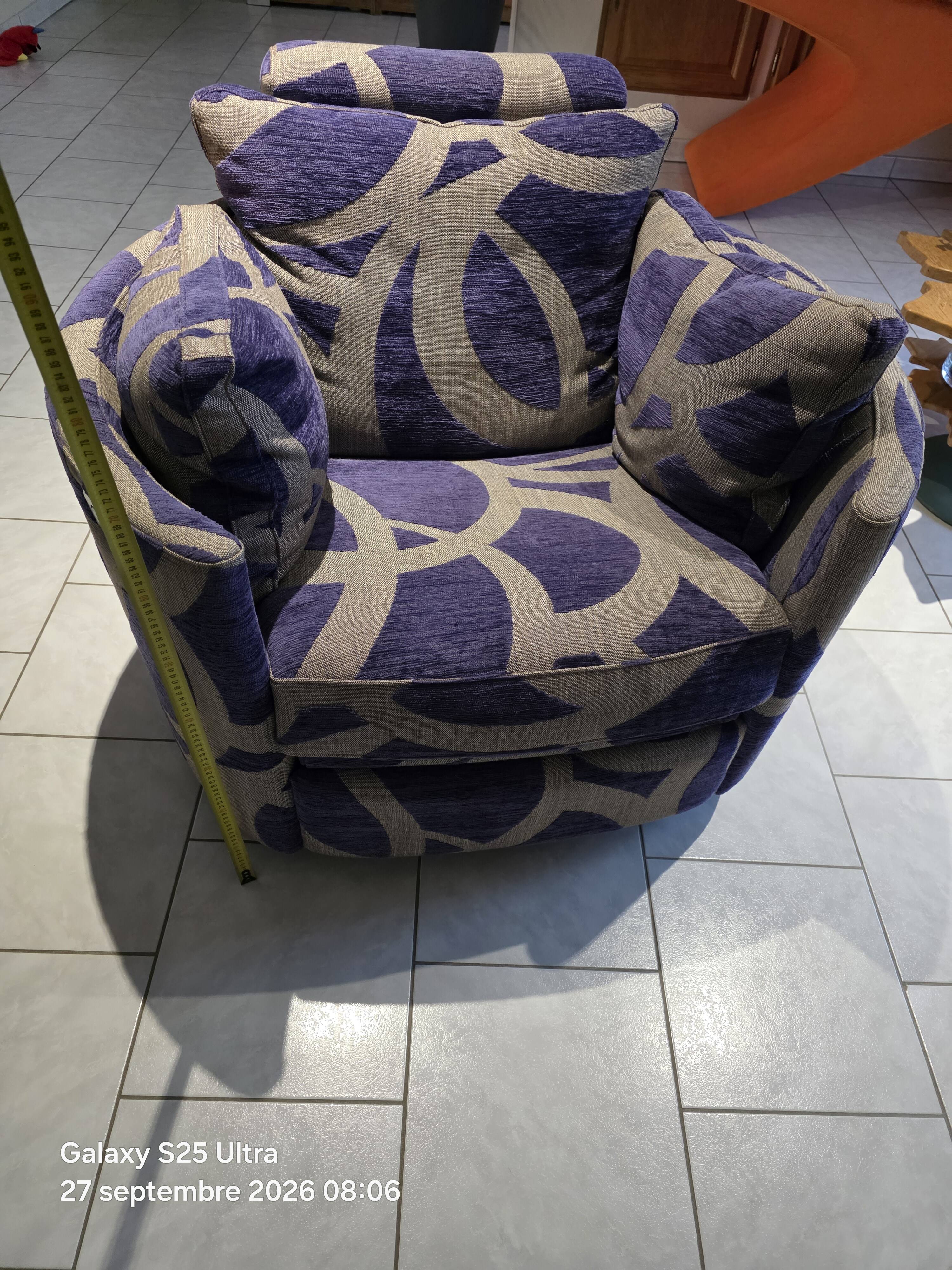 Designer armchair