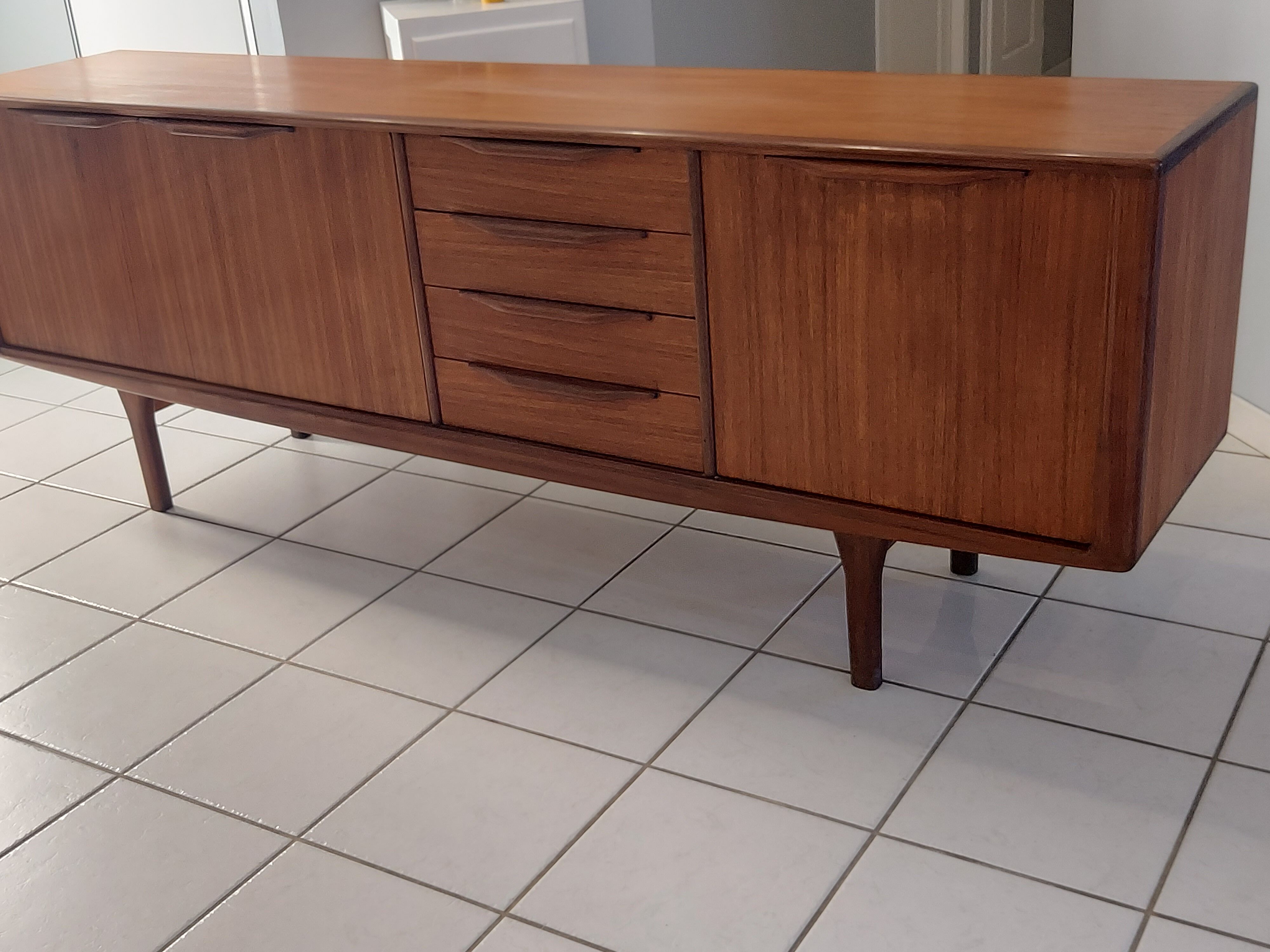 Scandinavian enfilade and vintage teak 1960s