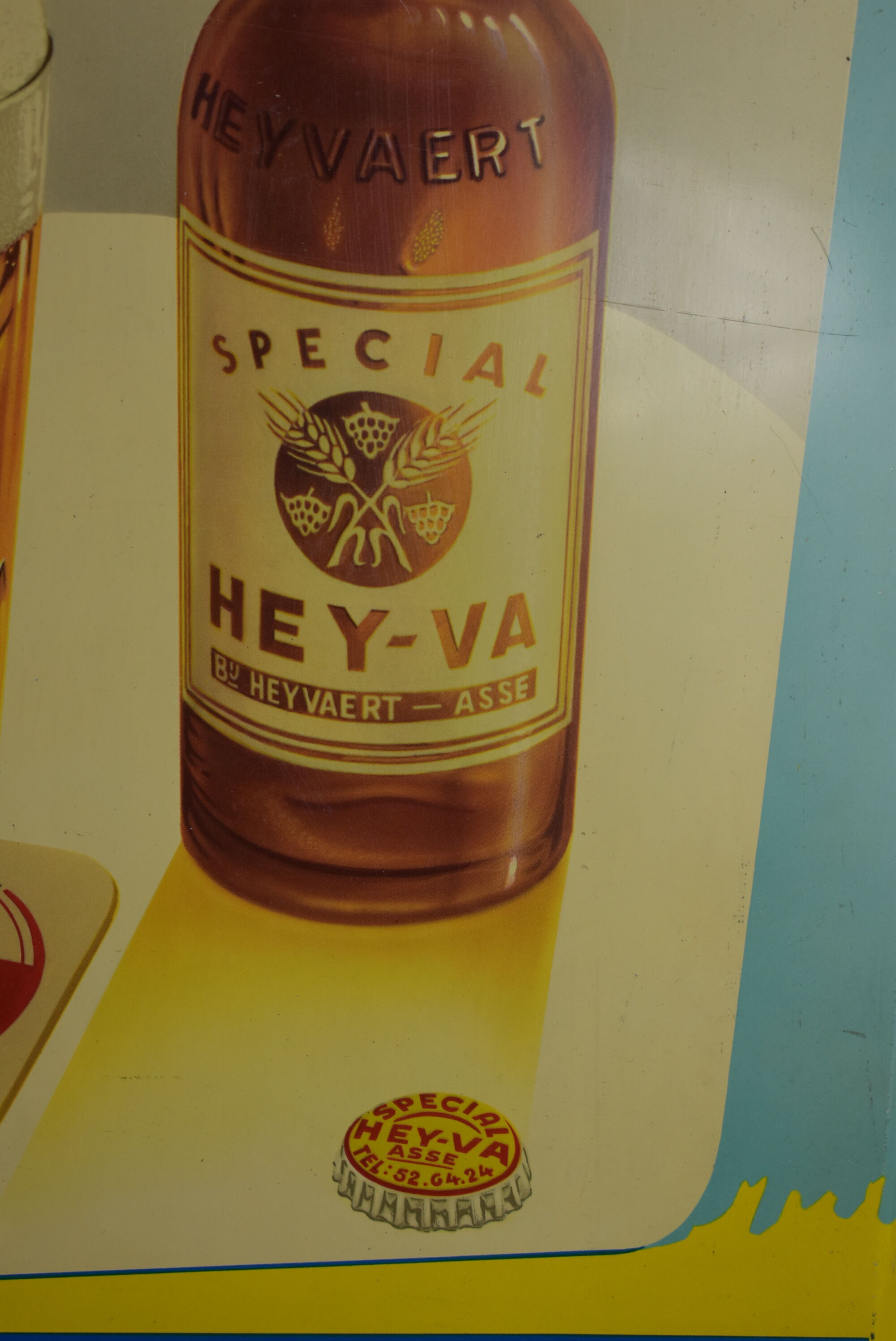 Hey-Va Dutch Beer Plate.