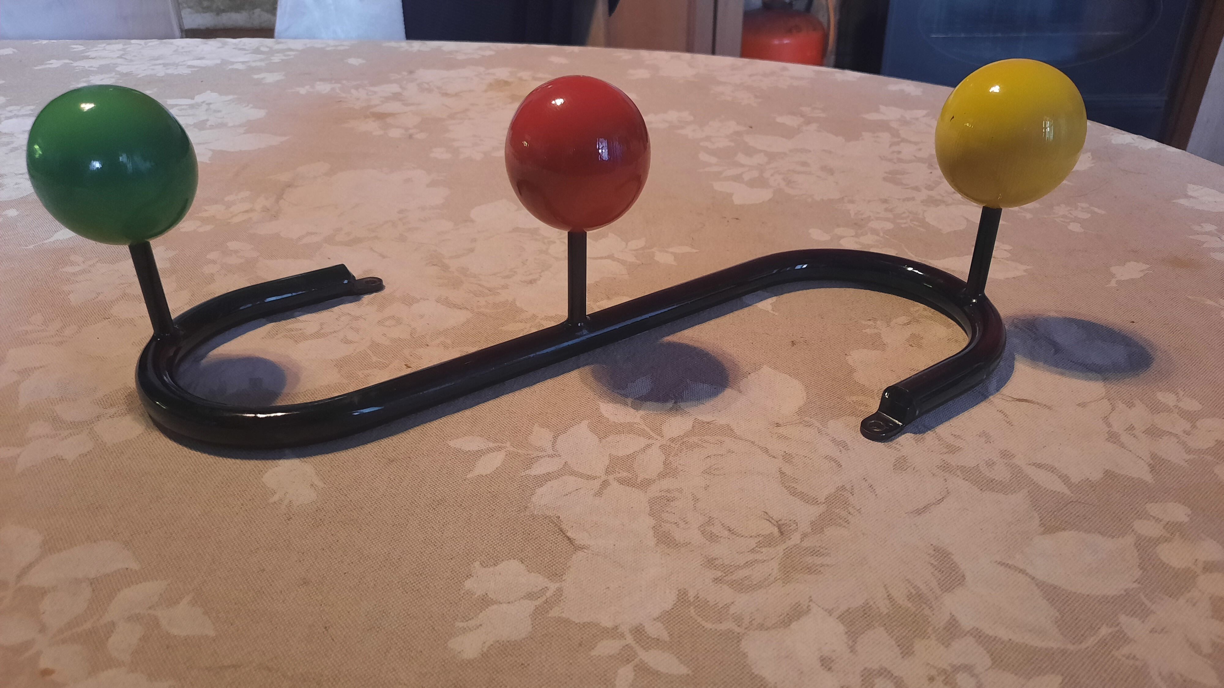 Wall coat rack balls