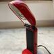 Tronconi red folding desk lamp vintage 70s