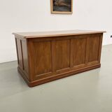 1950s walnut counter or desk