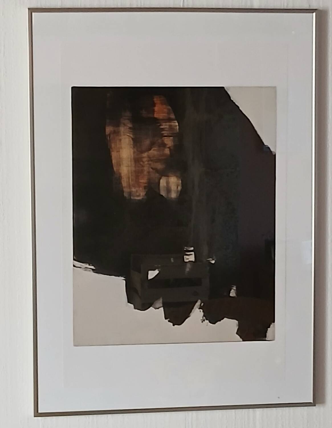 Pierre Soulages, after a painting, June 1, 1964
