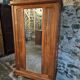 French antique oak wardrobe from the 1930s.
