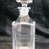 Carafe a whisky in crystal from Baccarat modele harcourt signed