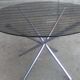 Vintage chrome foot round table