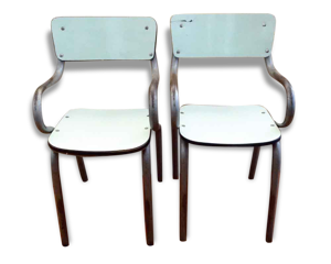 2 Chaises d'écoliers
