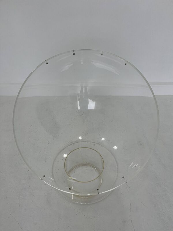 Fauteuil Egg du milieu du siècle, années 1970