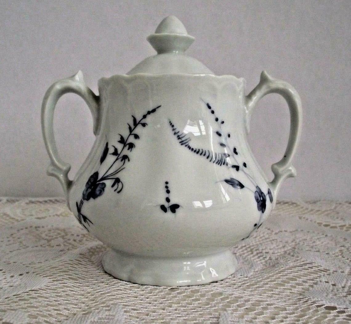 Ensemble à thé en porcelaine Du Lys Royal Limoges Selency