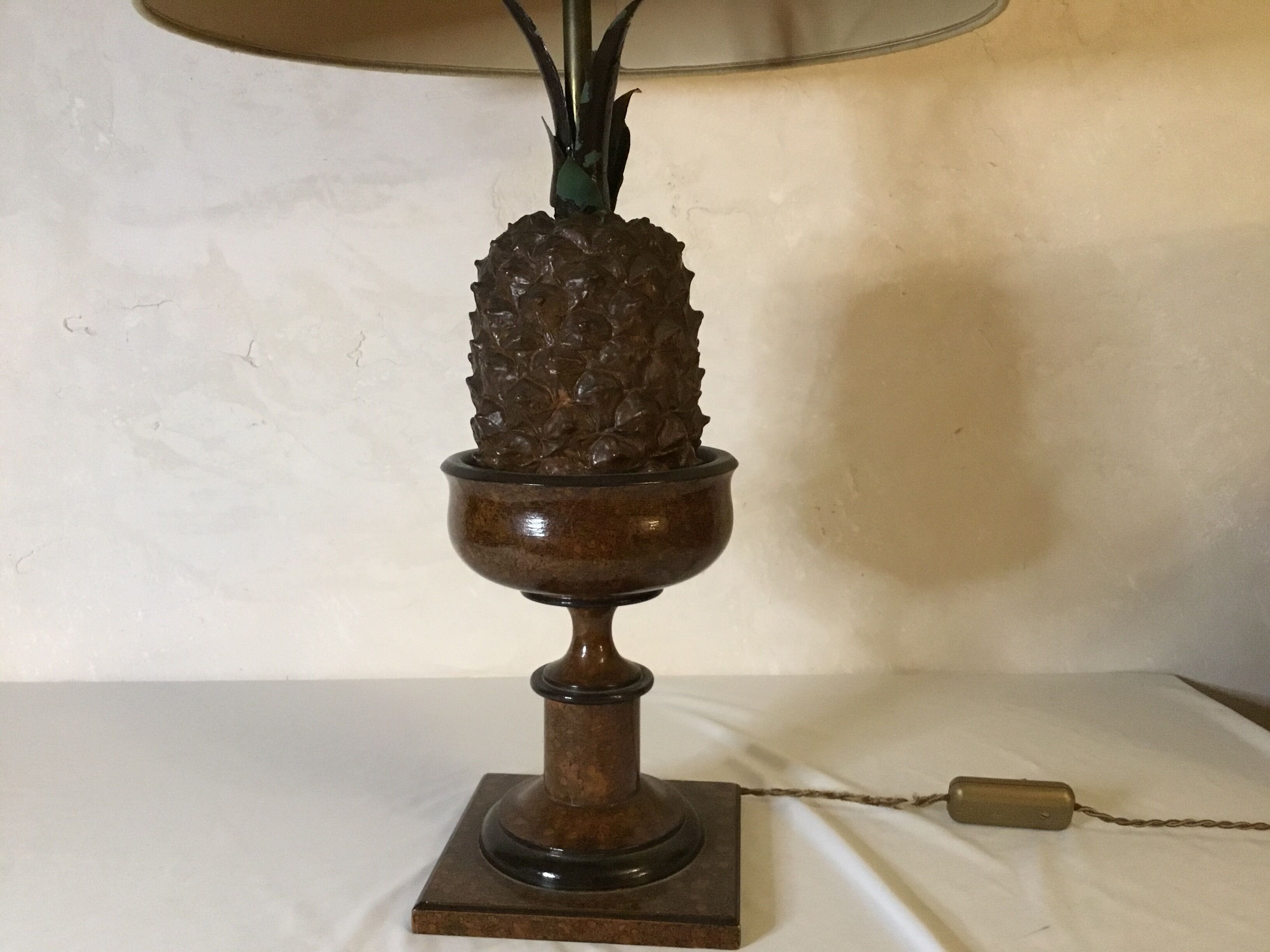 Vintage pineapple design lamp 60-70