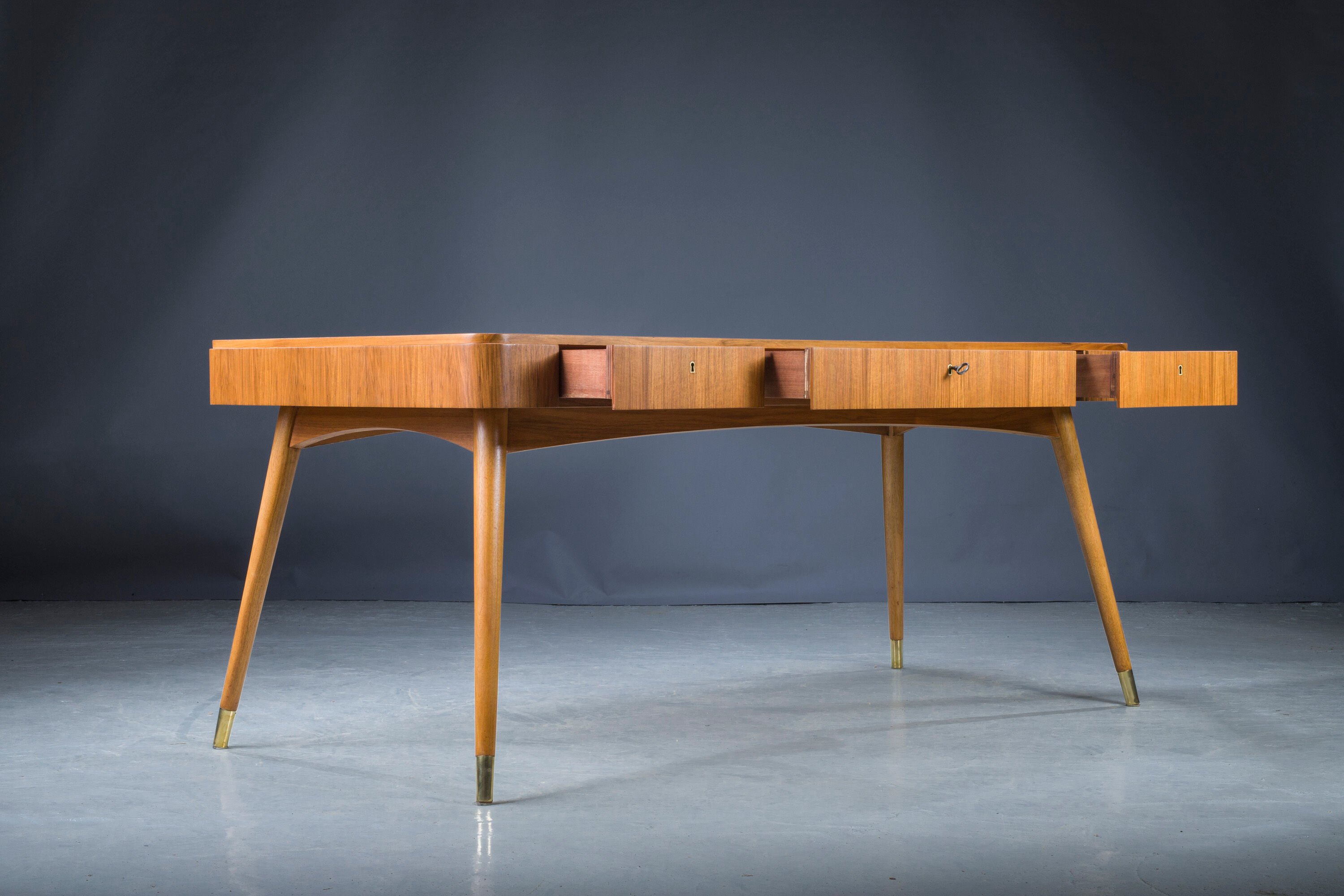 Vintage Boomerang Mic-Century Desk, 1960 er