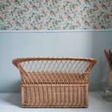 Rattan chest bench