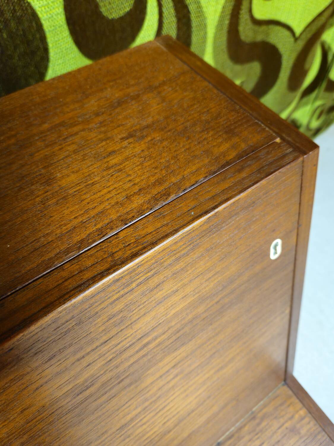 Vintage teak secretary 1970