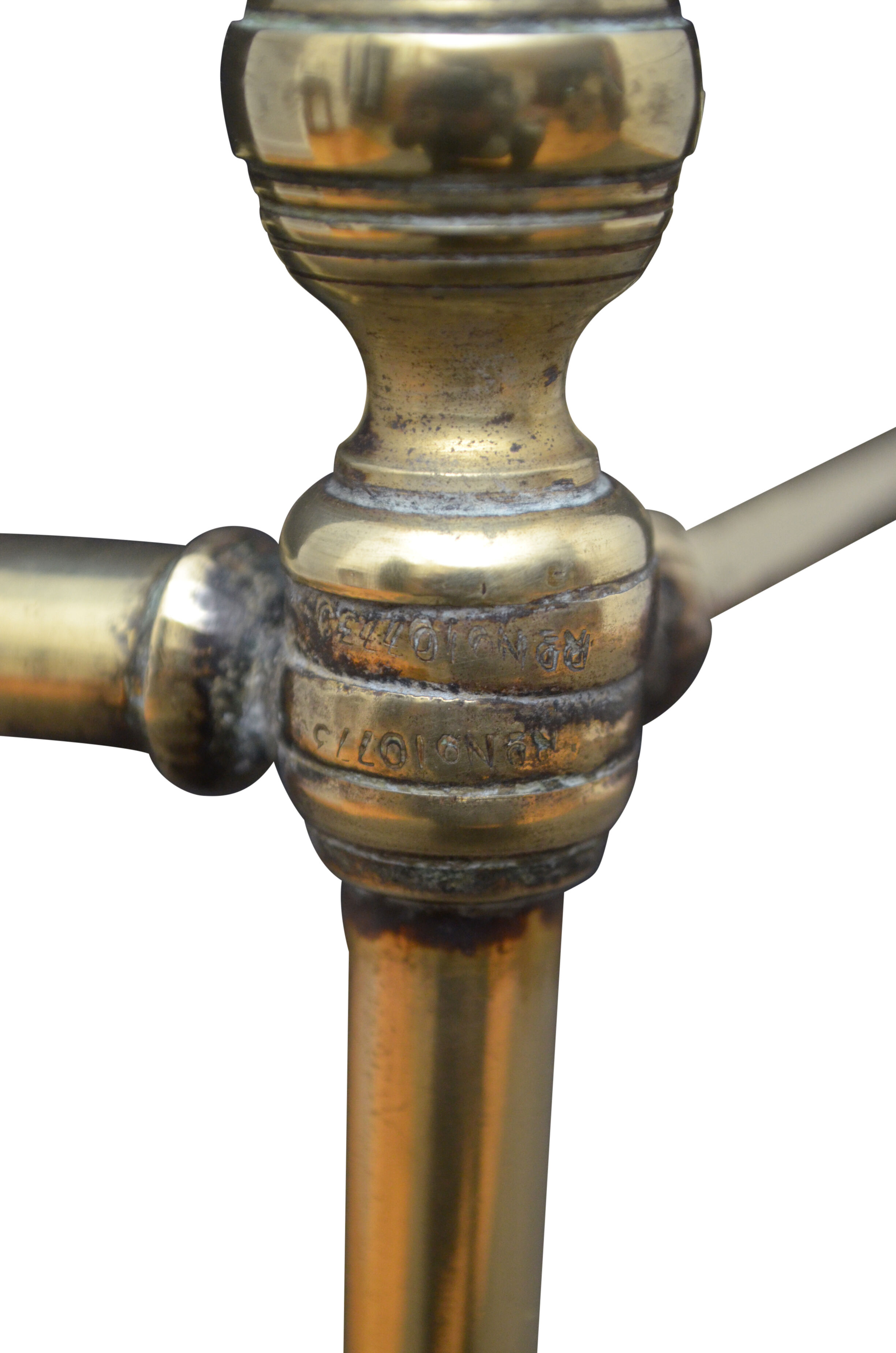 Fine victorian brass umbrella stand