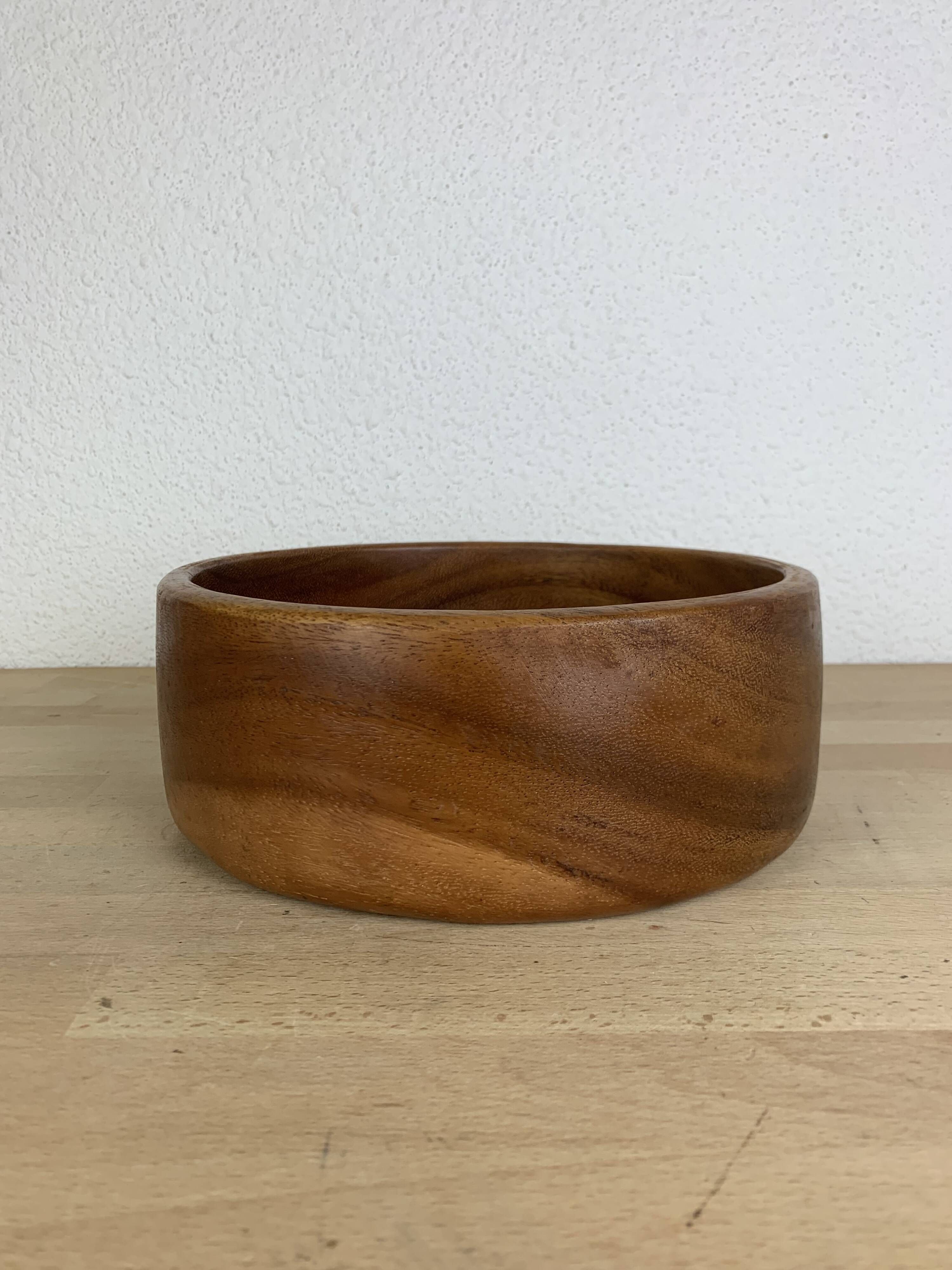 Danish teak fruit bowl, 1960s, Scandinavian