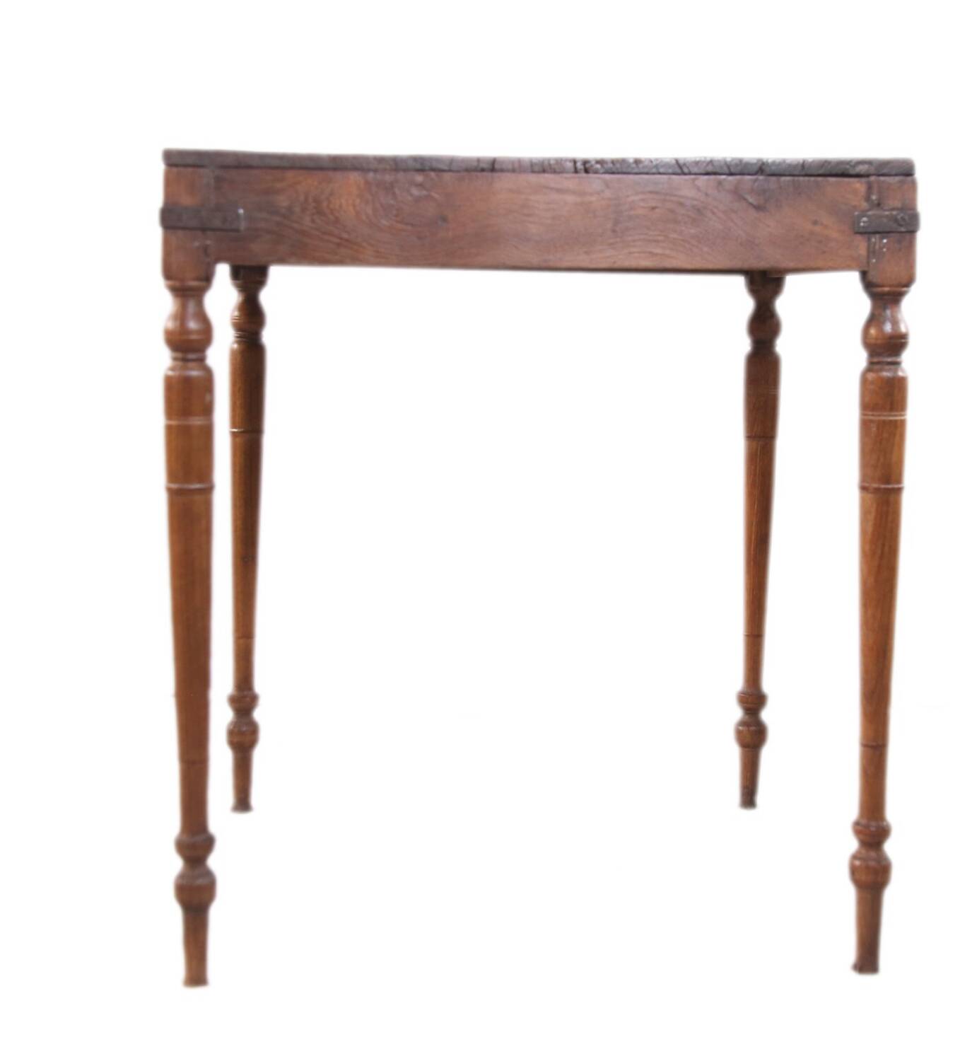 Game table, side table in Burmese teak