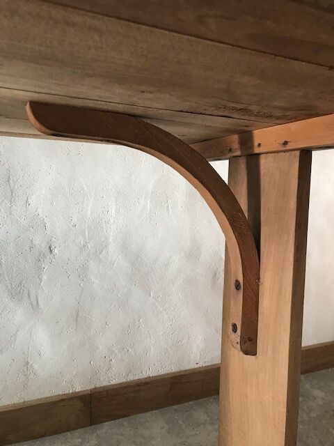 Oak bistro table