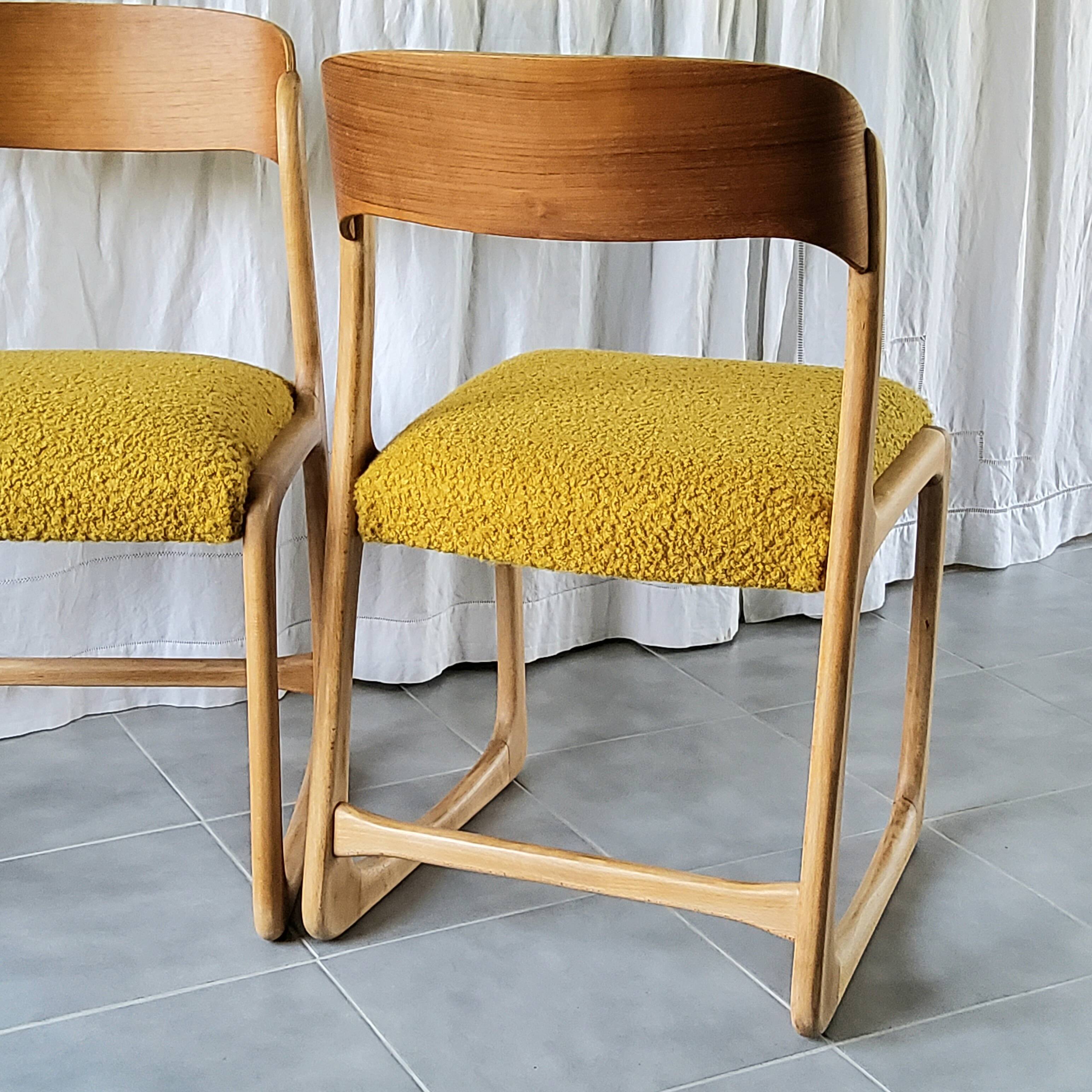 Baumann Sled Chair Set