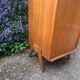 Oak wardrobe, boarding school style, 50s/60s