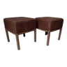 Pair of stool / ottoman design ep 1970